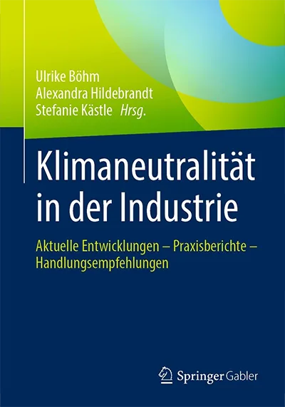 Buchcover: Klimaneutralität in der Industrie